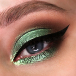 Тени для век жидкие сияющие тон 35 Miracle Green «Relouis PRO Sparkle Liquid» 5 мл