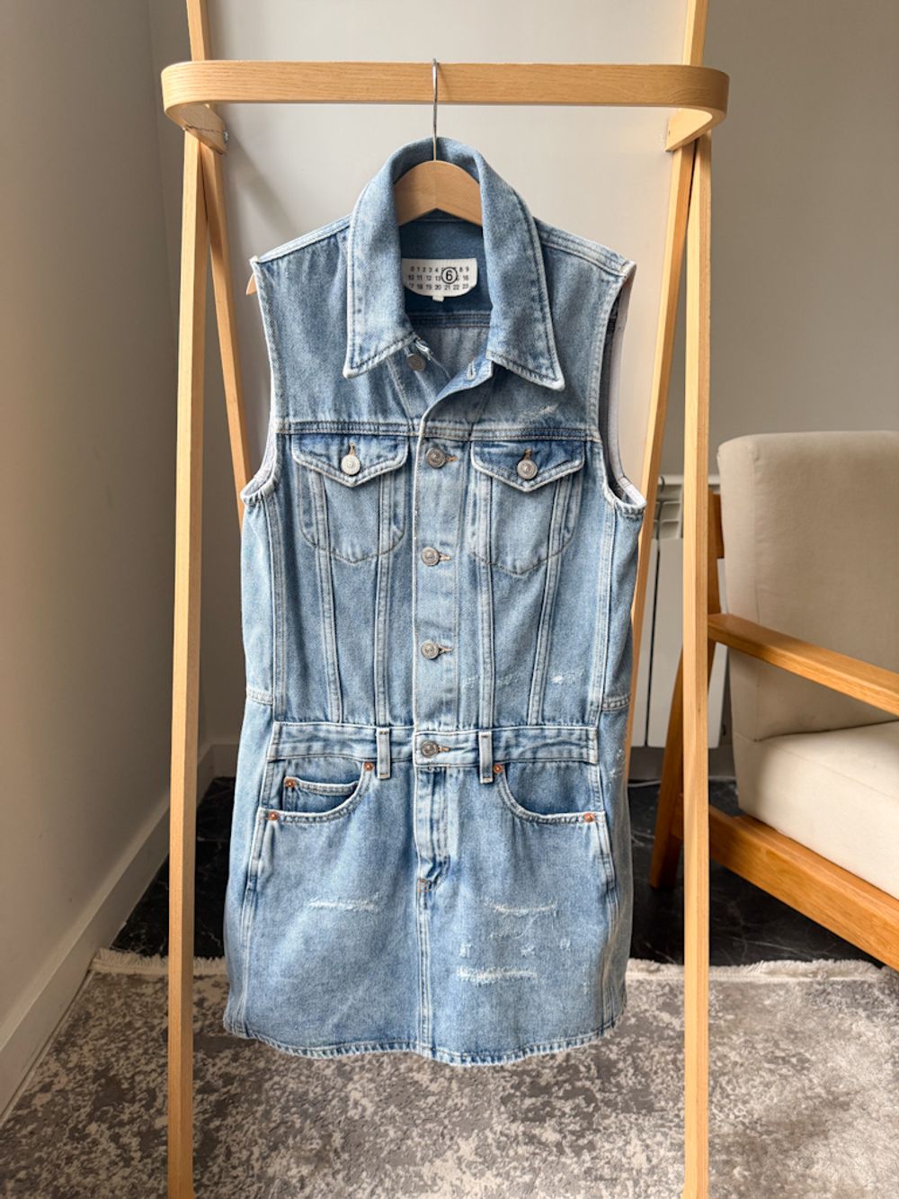 Джинсовое платье MM6 Maison Margiela, 152