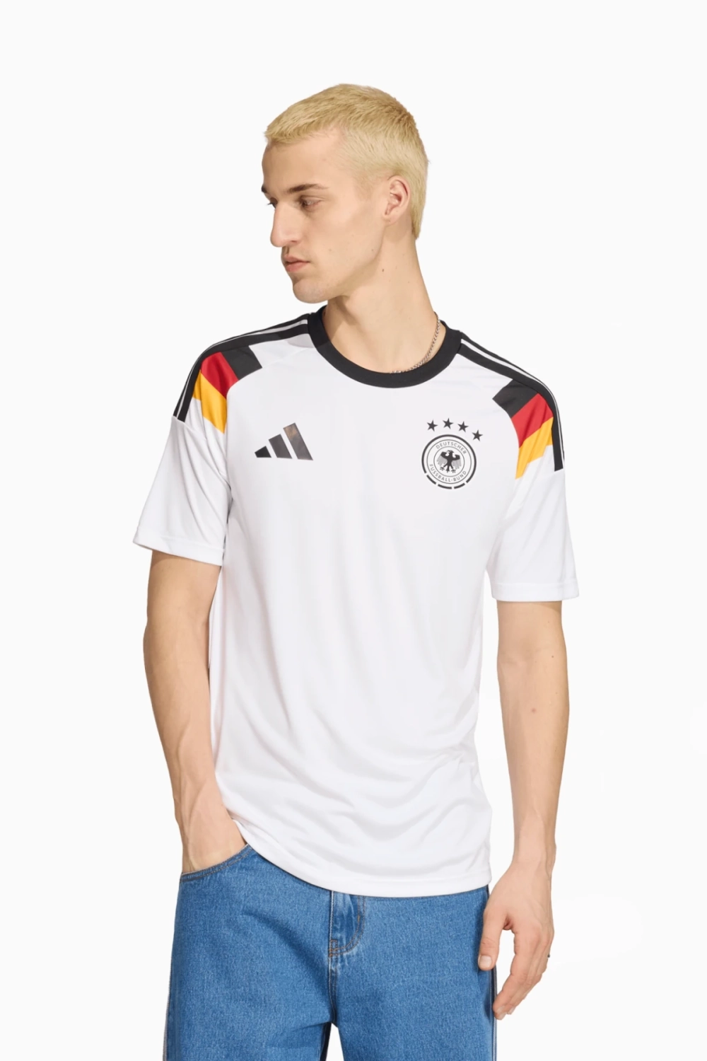 Футболка adidas Germany 2026 Home Fan - белый