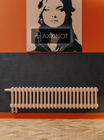 Axxinot Sentir 2020 - двухтрубный трубчатый радиатор высотой 200 мм, нижнее подключение с термовентилем