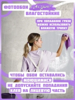 Фотообои белые одуванчики на сером фоне