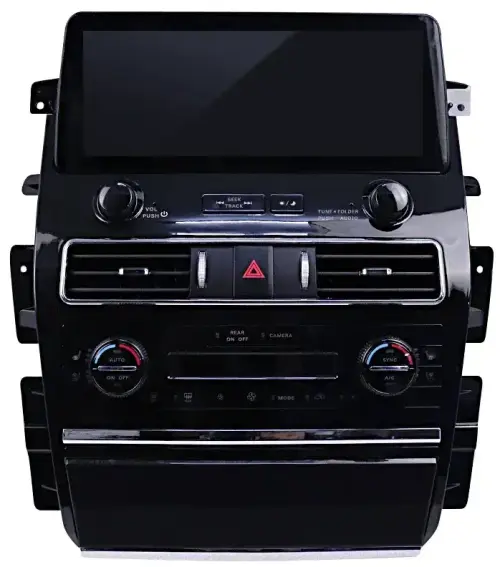 Магнитола для Nissan Patrol Y62, Infiniti QX56/QX80 2010-2019 (поддержка Bose, 360 и мониторов) - Kuberg PH-N1210 на Android 10, Быстрая, 4G SIM-слот, CarPlay