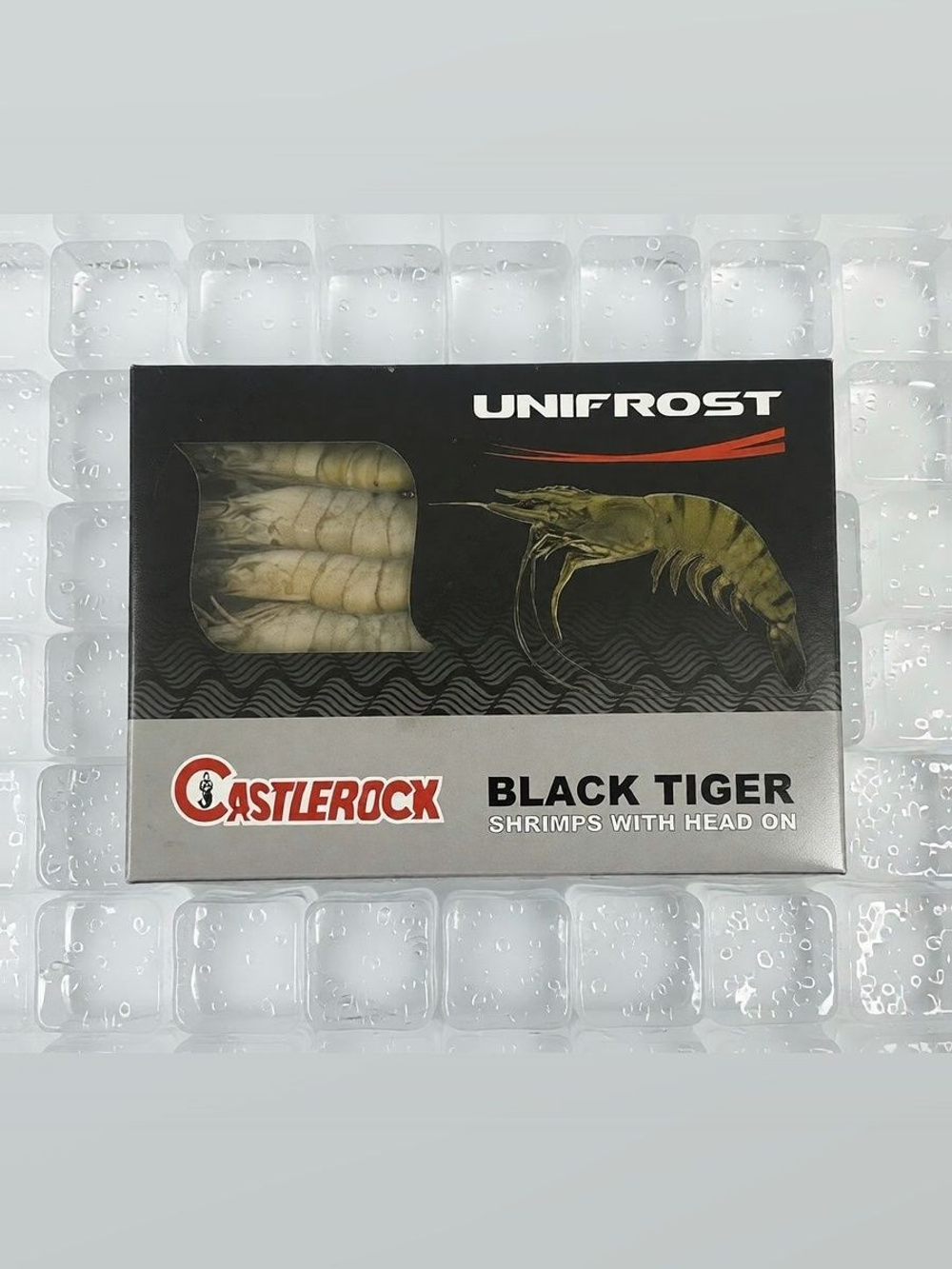 Креветки тигровые Black tiger 21-25 1кг в коробочке