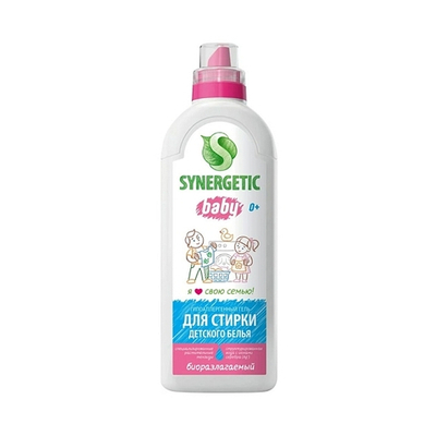 Synergetic baby 0+ Гель для стирки детского белья 750мл