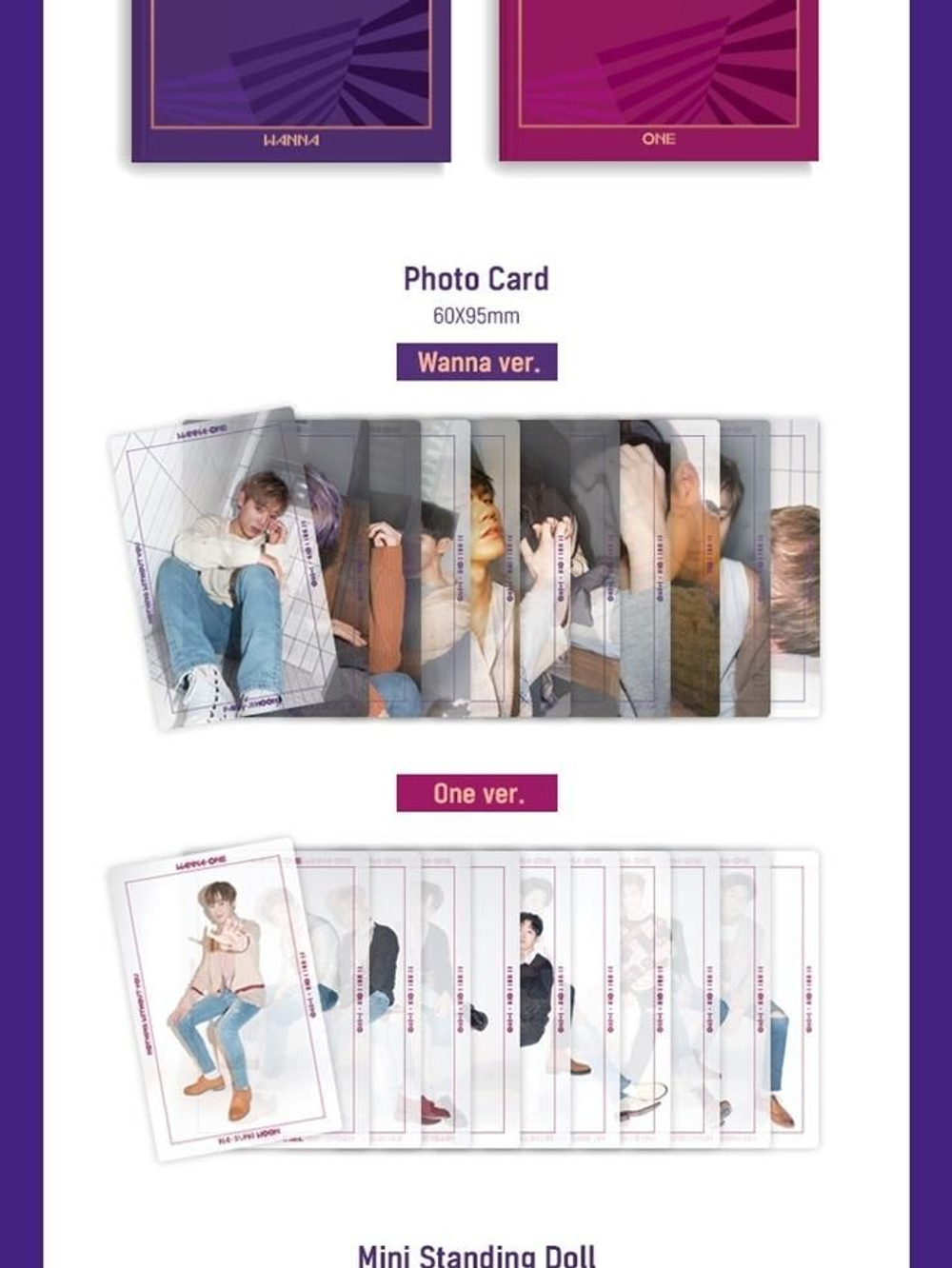 Альбом Wanna One - 1-1 0 Nothing without You 1st Album Repackage RANDOM Version