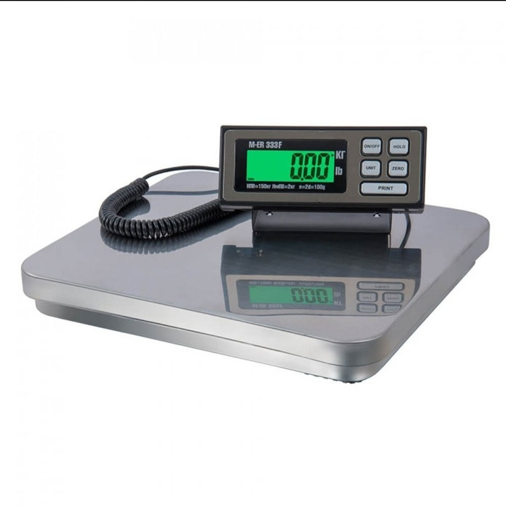 Фасовочные напольные весы M-ER 333 BF-150.50 FARMER RS-232 LCD