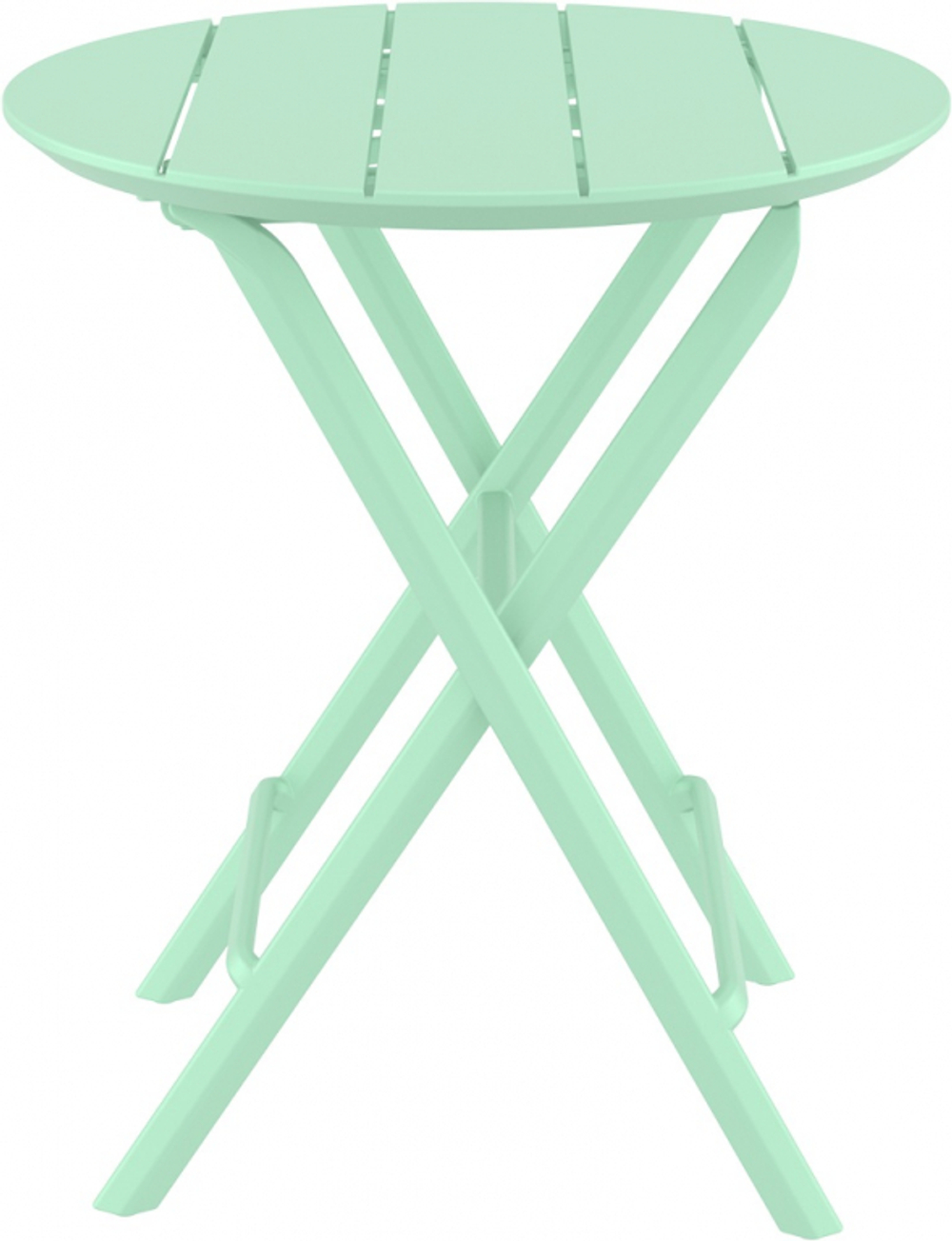 Стол пластиковый складной Helen Folding Table Ø60