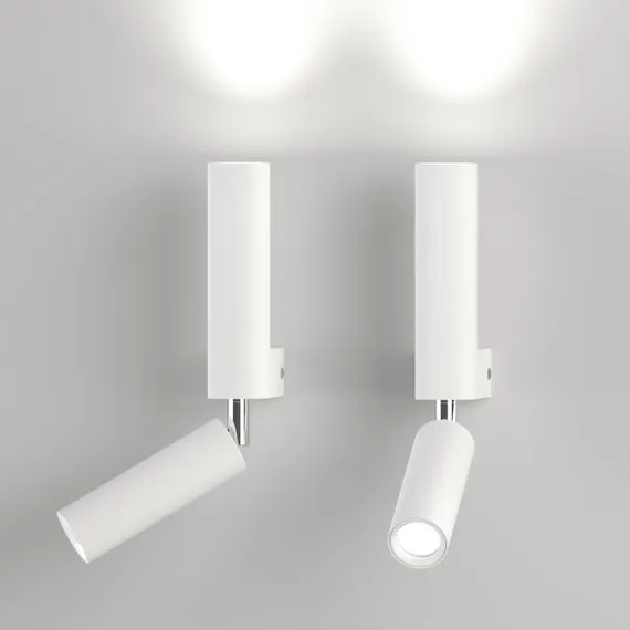Настенный светильник Pitch 40020/1 LED белый Eurosvet