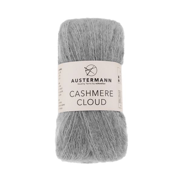 Пряжа Austermann (Аустерманн) Cashmere Cloud / уп.10 мот. по 25 г, 180 м, 12001