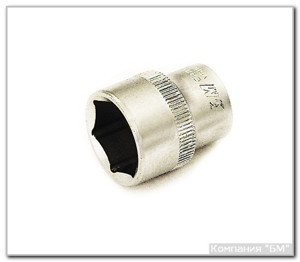 Головка торц. 7мм 6-гр 1/4"DR CrV БМ