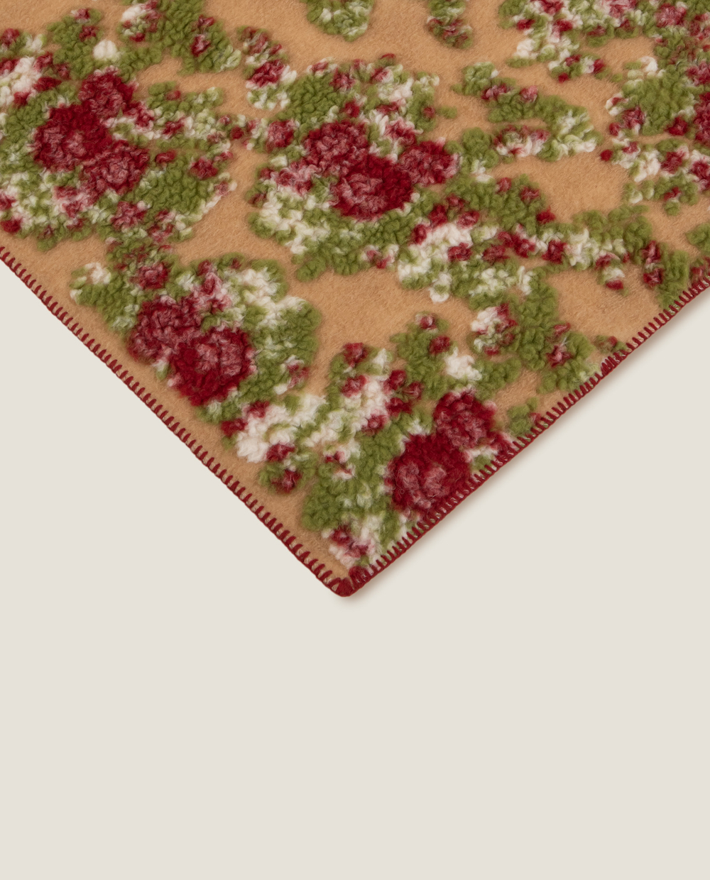 Плед Frati SWEET ROSES BORDEAUX Frati Home 150x190 Разноцветный
