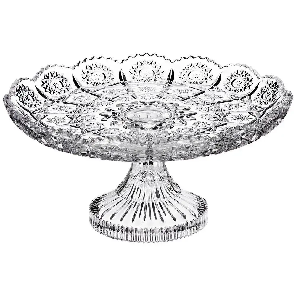 Конфетница на ножке muza crystal 18*18*9,5 см.