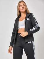 костюм спортивный с капюшоном на молнии брючной Adidas