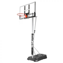Стойка баскетбольная, мобильная SILVER PORTABLE W/BLACK BASE - 52" ACRYLIC