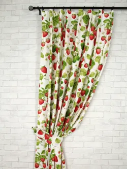 Штора из рогожки на кухню, для спальни, гостиной 145х240 2шт