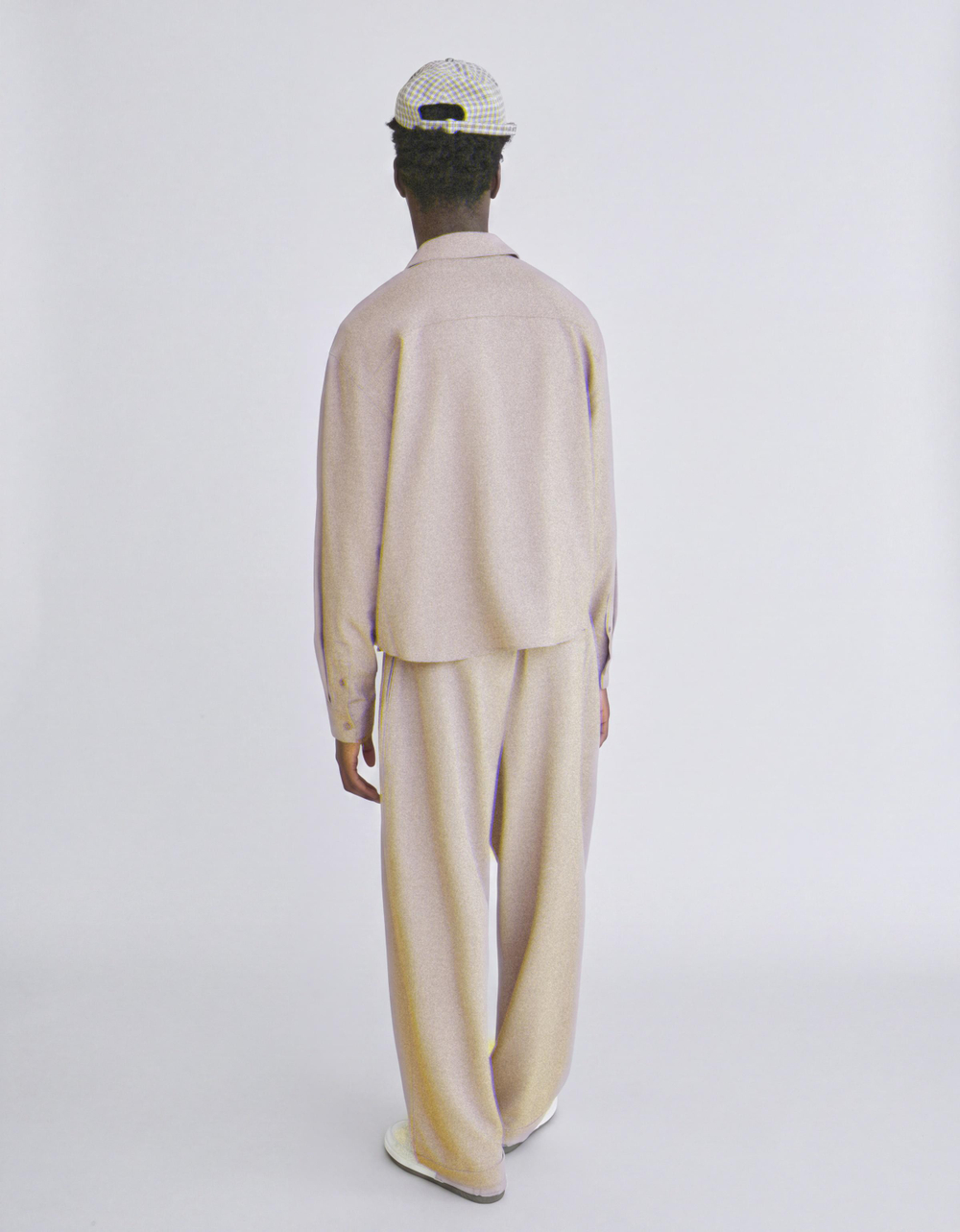 Мужская рубашка boxy fit с длинным рукавом, арт. 3589/710 - BERSHKA