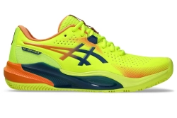 Мужские кросовки для Padel Asics Gel-Challenger 15 Padel L.E. - safety yellow/twilight blue