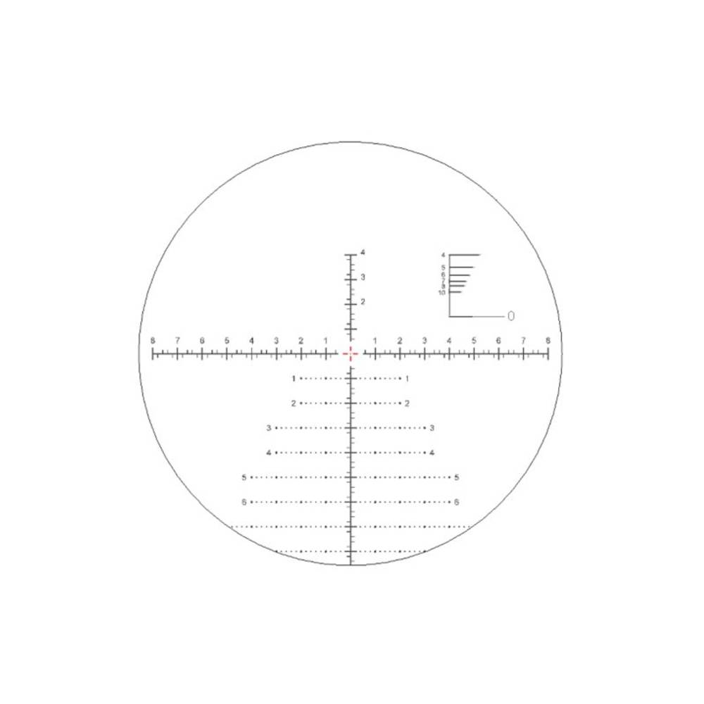Оптический прицел Mewlite 4-24x56 FFP 34 мм IR 61003 ( Сетка BDC / с подсветкой )