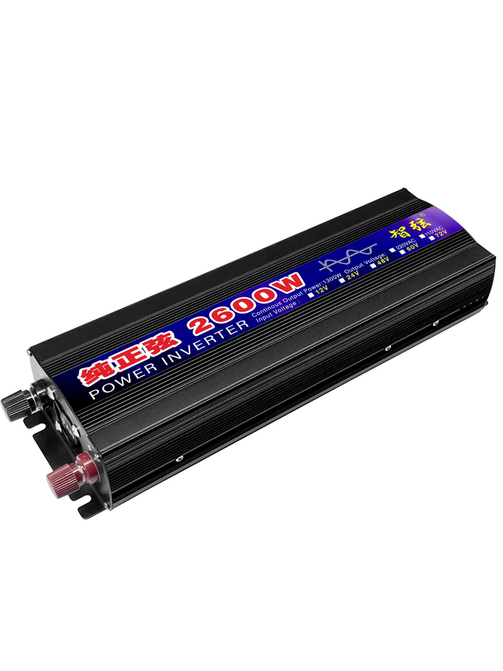 Инвертор 24V-220V 2600W ERO Иероглиф чистый синус