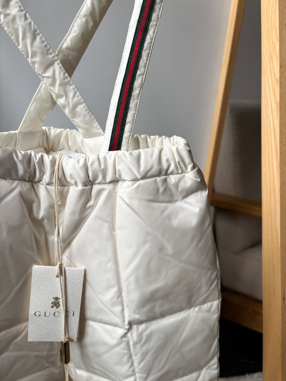 Новые пуховые брюки Gucci, 92