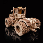 Деревянный механический конструктор Трактор Кировец К-7М (EWA)