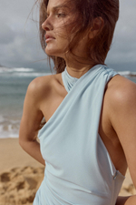ПЛАТЬЕ ХАЛТЕР СО СБОРКАМИ — ZARA