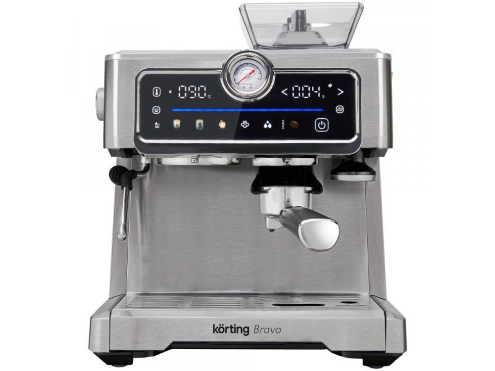 Кофемашина Korting KCM 1013 SA Bravo нержавеющая сталь