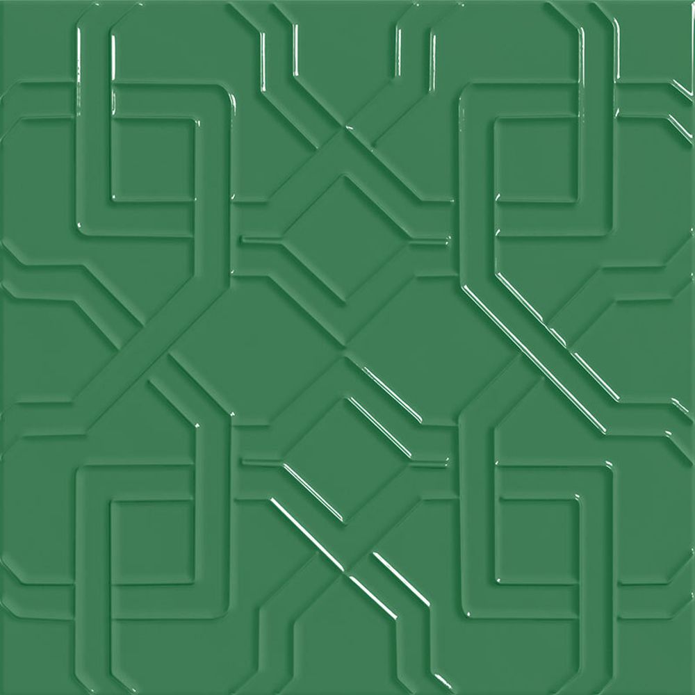 Керамическая плитка для стен 41zero42 SUPERCLASSICA SCB Verde Path 10мм Люкс