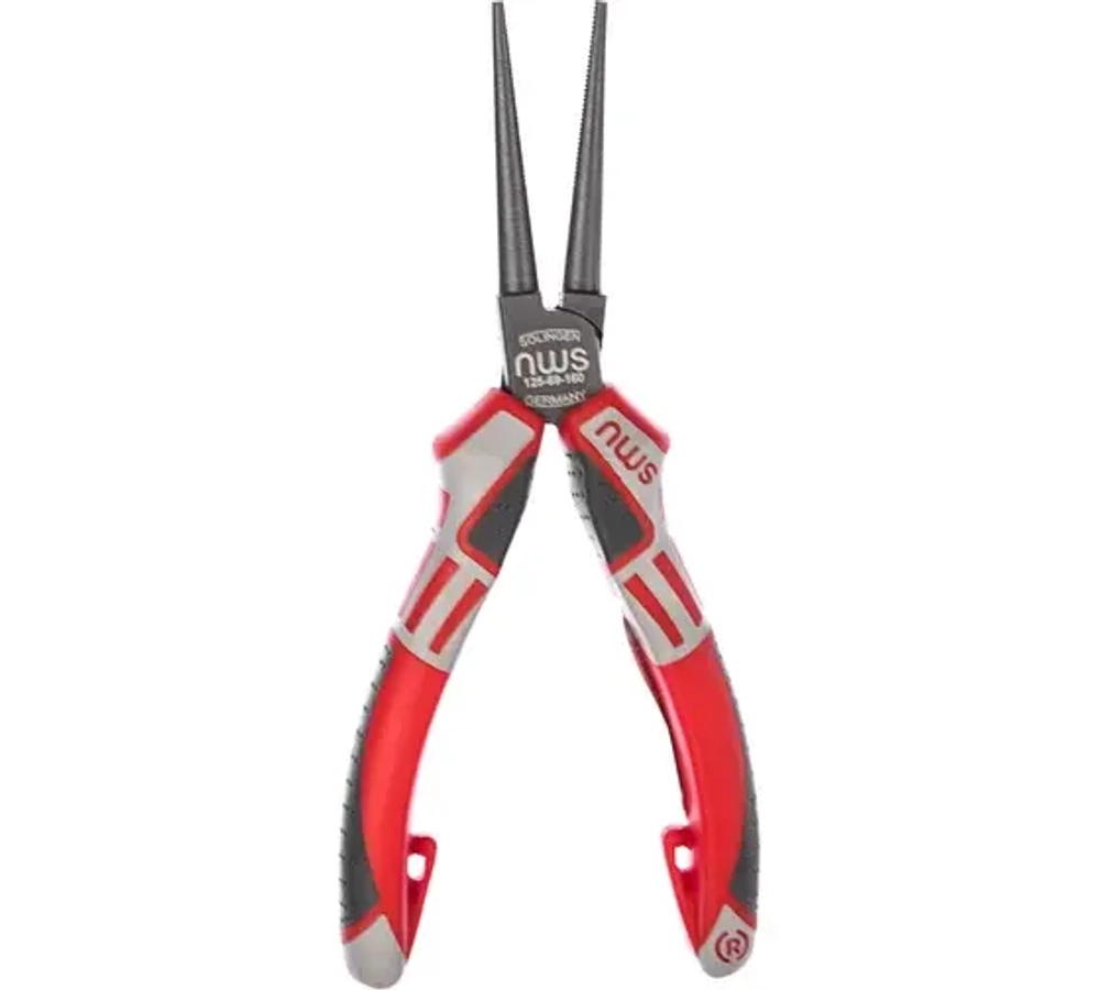 NWS Круглогубцы 160 мм, покрытие TitanFinish, рукоятки SoftGripp 3K
