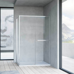 Душевой уголок Слим Софт (Slim Soft) VSR-1SS1015CL, 1500*1000, хром, стекло прозрачное,