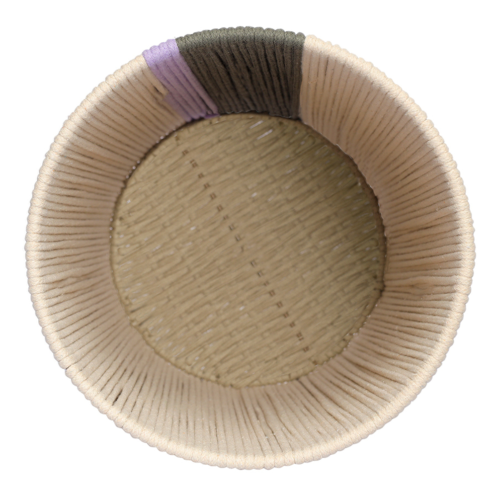 Корзина плетеная conga grey из коллекции ethnic, размер m