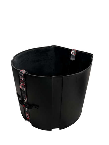 Ударопрочный кейс DGCASE DARUMA 22-18V - для басс (большого) барабана, ЧЕРНЫЙ, отделка велюр