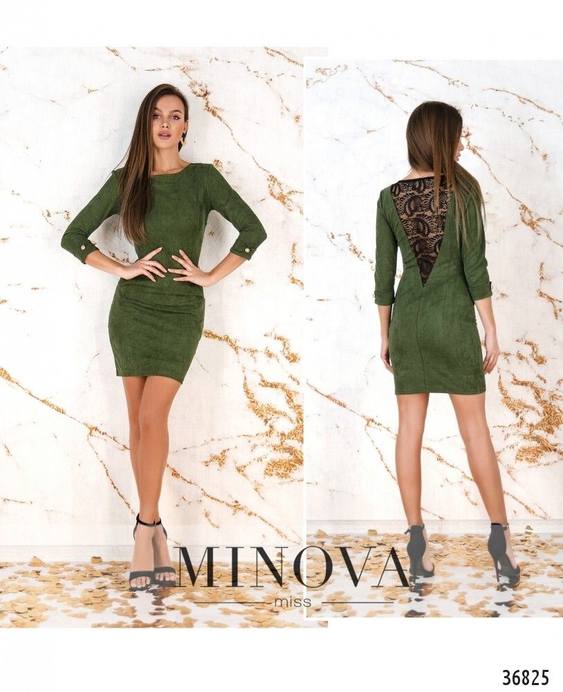 Платье 8621-хаки Minova Платье 8621-хаки Minova