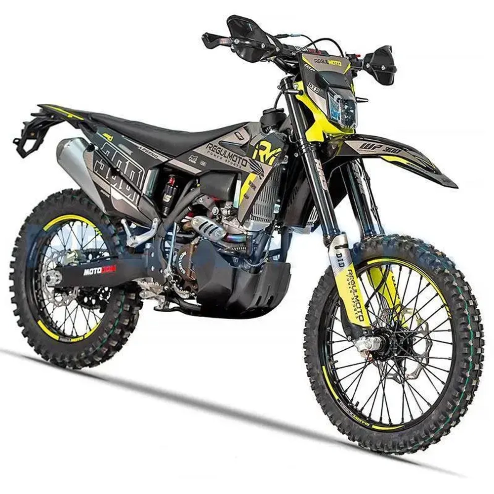 Мотоцикл Regulmoto LEGEND 300 черный/желтый с ПТС
