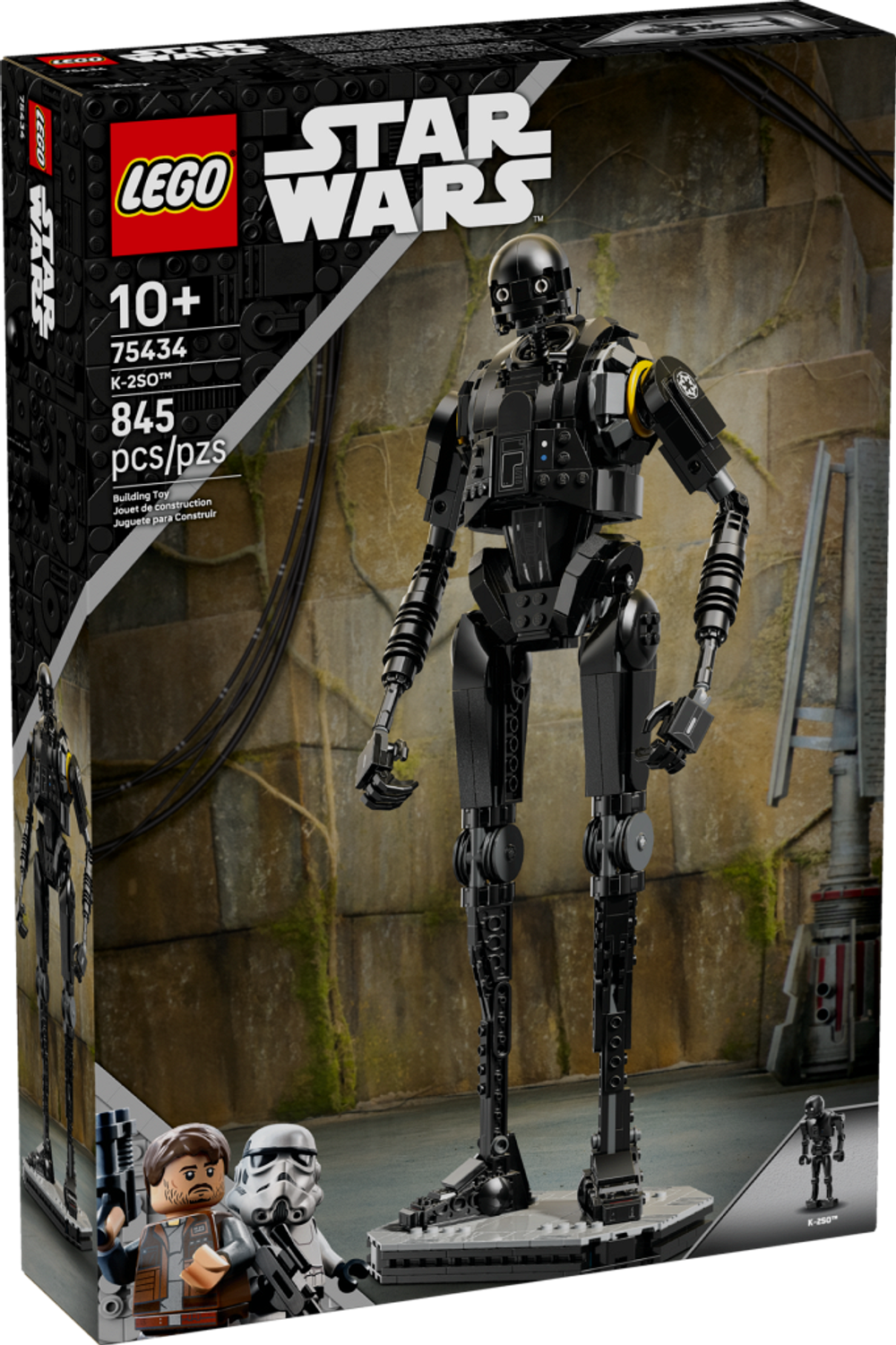 Конструктор Лего Звёздные Войны Дроид K-2SO 75434 | LEGO Star Wars K-2SO Security Droid набор 845 деталей 10+