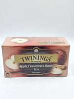 Чай черный Twinings Apple, Cinnamon & Raisin яблоко-корица-изюм 25 пакетиков, 50 г (из Финляндии)