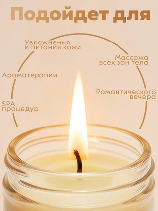 Manita Professional Massage Candle "Chocolate" Спа-свеча для ухода, 30мл