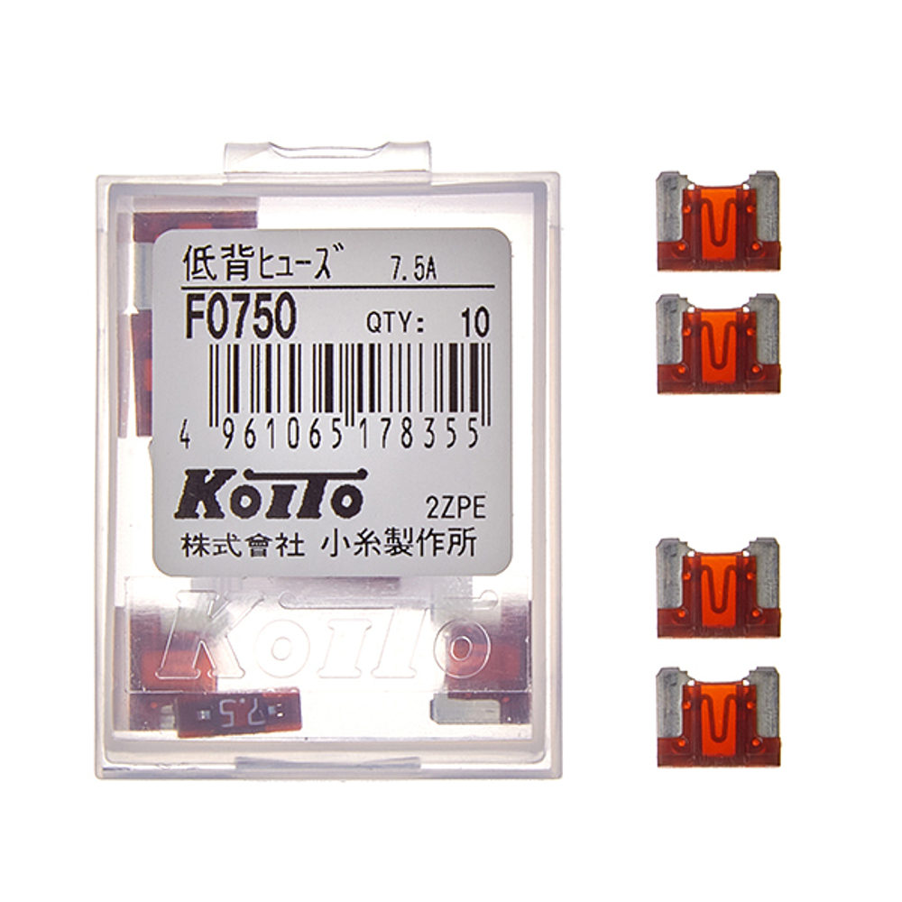 Предохранители Koito (кратность 10 шт.) F0750