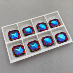Квадрат Swarovski 4547, цвет Вулкан (Crystal Volcano F)