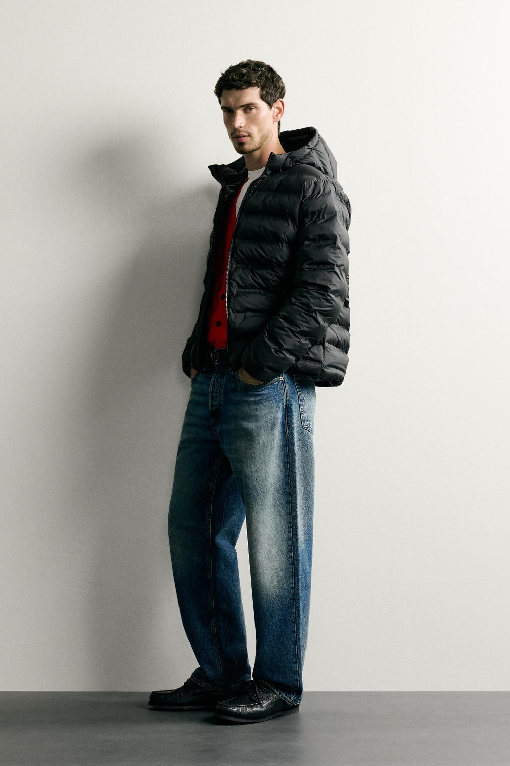 ЛЕГКАЯ СТЕГАНАЯ КУРТКА WATER REPELLENT — ZARA