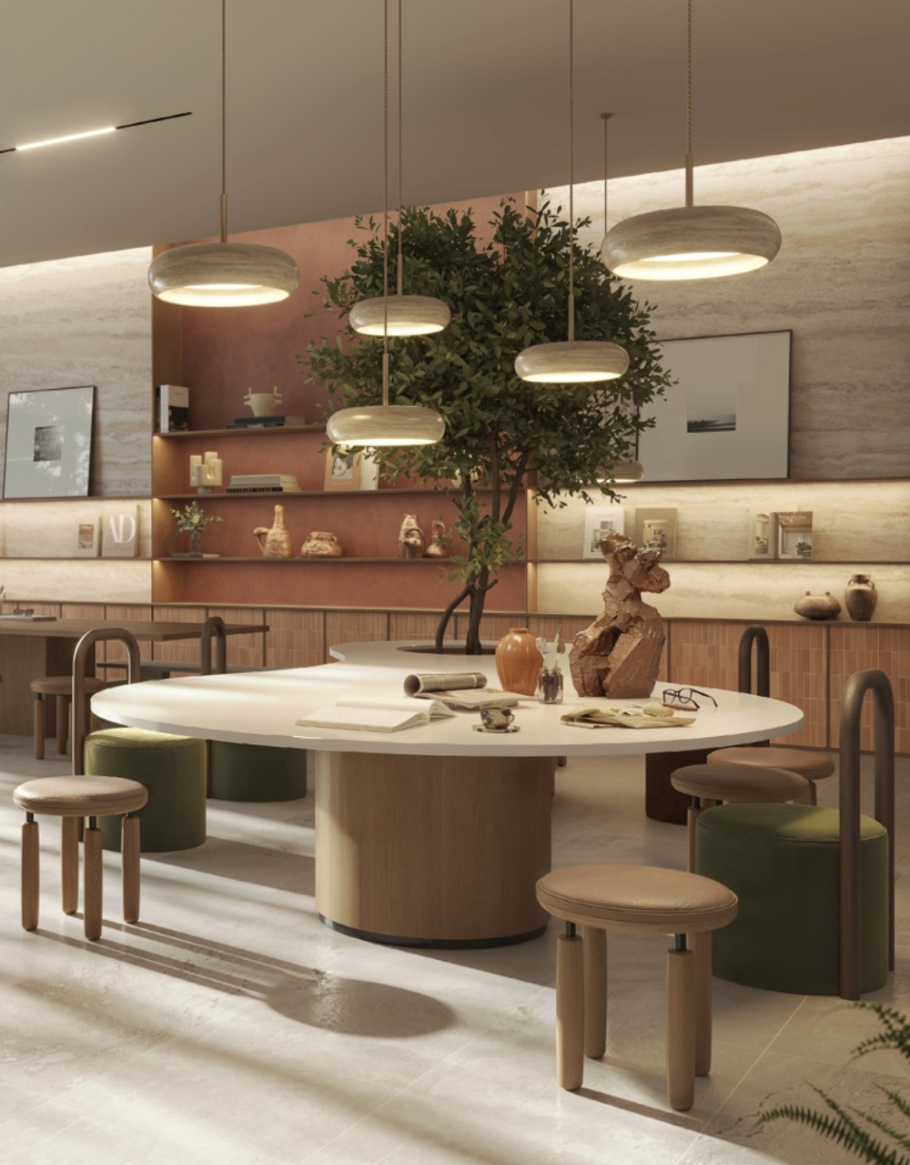 ЖК "THE WILDS RESIDENCES", ОАЭ, Дубай . Современная жизнь переплетается с нетронутой природой среди зелени, журчащих ручьев и живописных парков