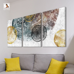 Картина karTTina "ОЛЕНИ НА УТЁСЕ", 150 см х 70 см