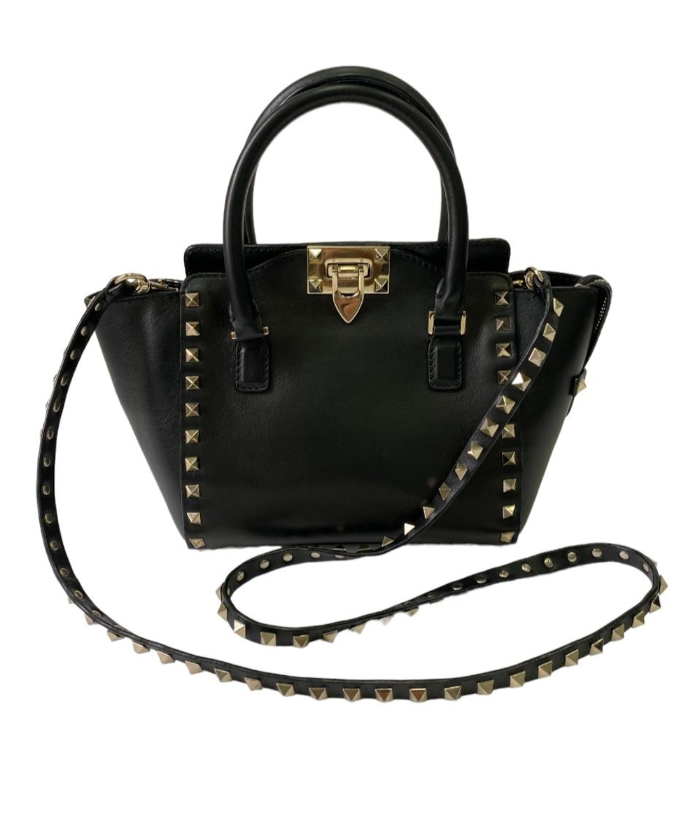 Сумка Valentino Garavani Rockstud Tote Rigid Leather Mini