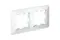 Рамка Systeme Electric ATLASDESIGN AIR 2-постовая белая 40594