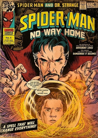 Открытка "Spider-Man No Way Home #4"