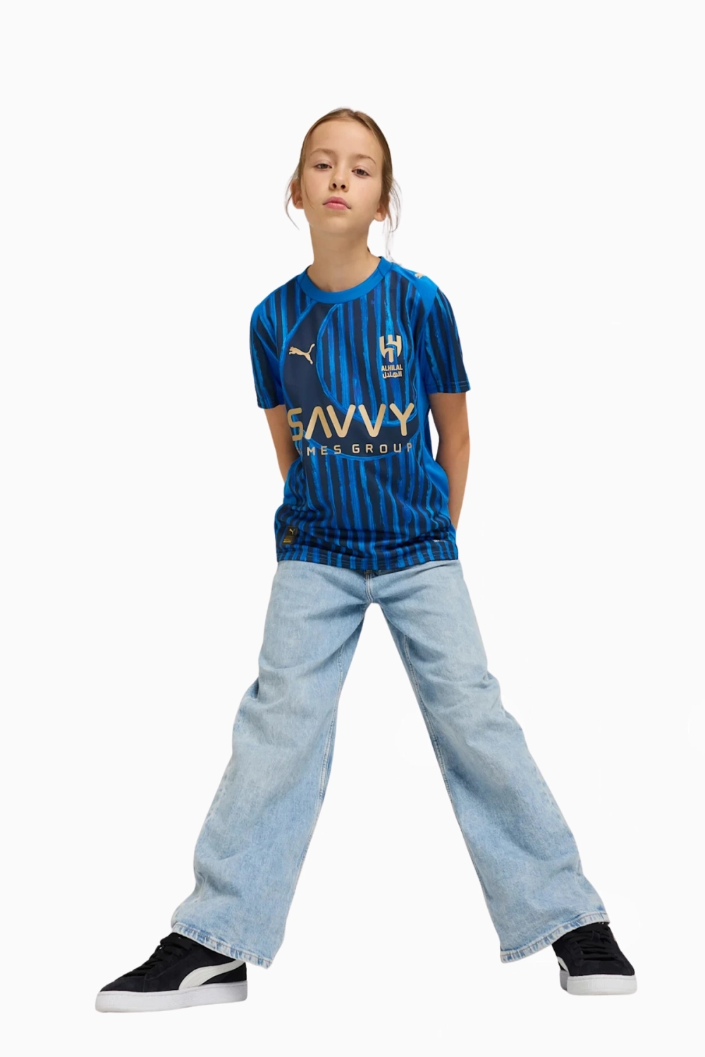 Футболка Puma x KidSuper Al Hilal 25/26 Junior - синий