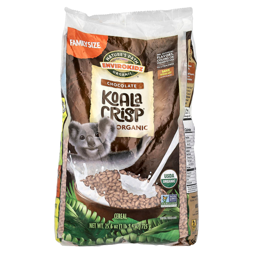 Nature's Path, EnviroKidz, органические хлопья Koala Crisp®, со вкусом шоколада, 725 г (25,6 унции)