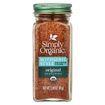 Simply Organic, приправа для гриля, оригинальный вкус, 85 г (3 унции)