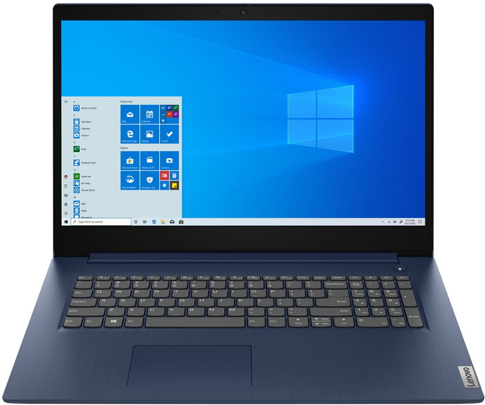 Ноутбук Lenovo IdeaPad 3 17ADA05 Ryzen 3 3250U/8Gb/256Gb SSD/noODD/17.3; HD+/Rgr/DOS/abyss blue 81W2003XRK