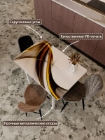 Обеденный стол "Элегантность" 100x70 см